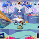 A colorful battle unfolds in a screenshot from Cris Tales.